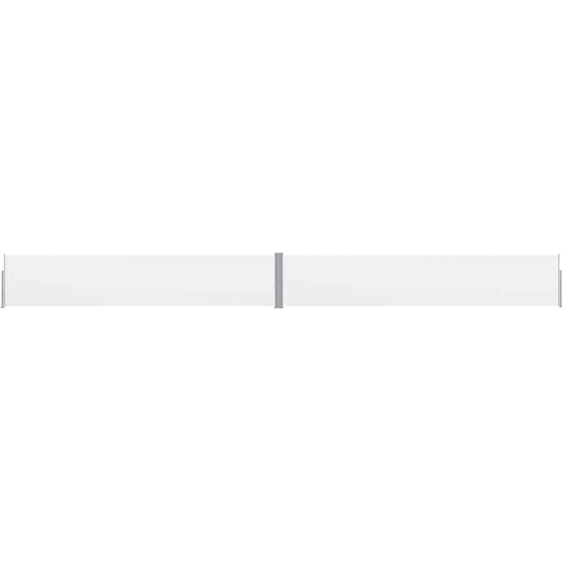 

Toldo lateral retráctil para patio color crema 140x1200 cm - Crema - Vidaxl