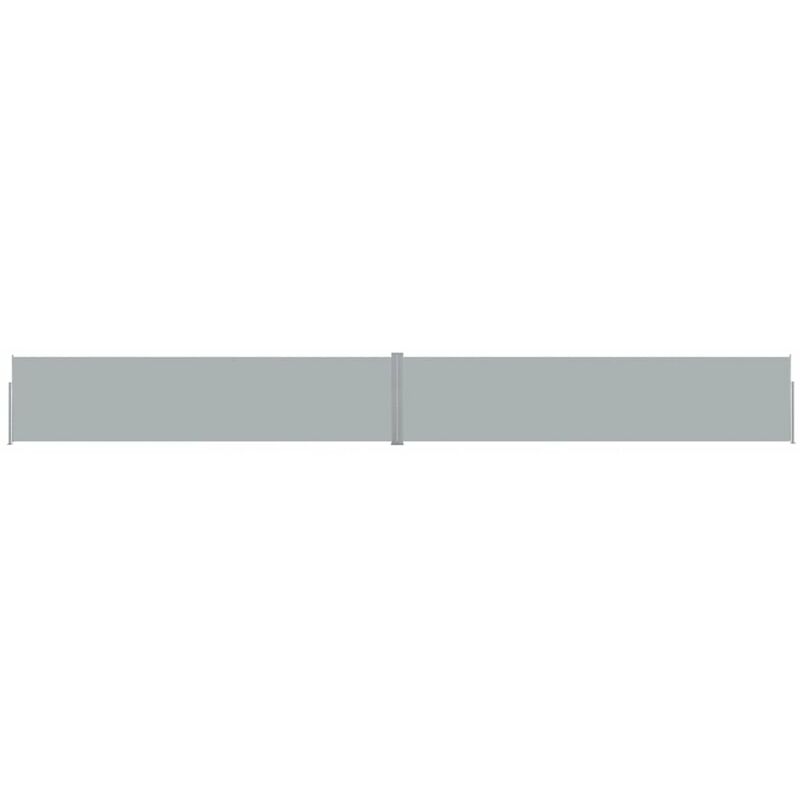 

Toldo lateral retractil para patio gris antracita 170x1200 cm