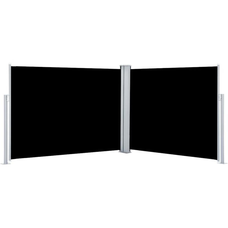 

Toldo Lateral Retráctil Negro 140x1000 cm - Negro - Vidaxl