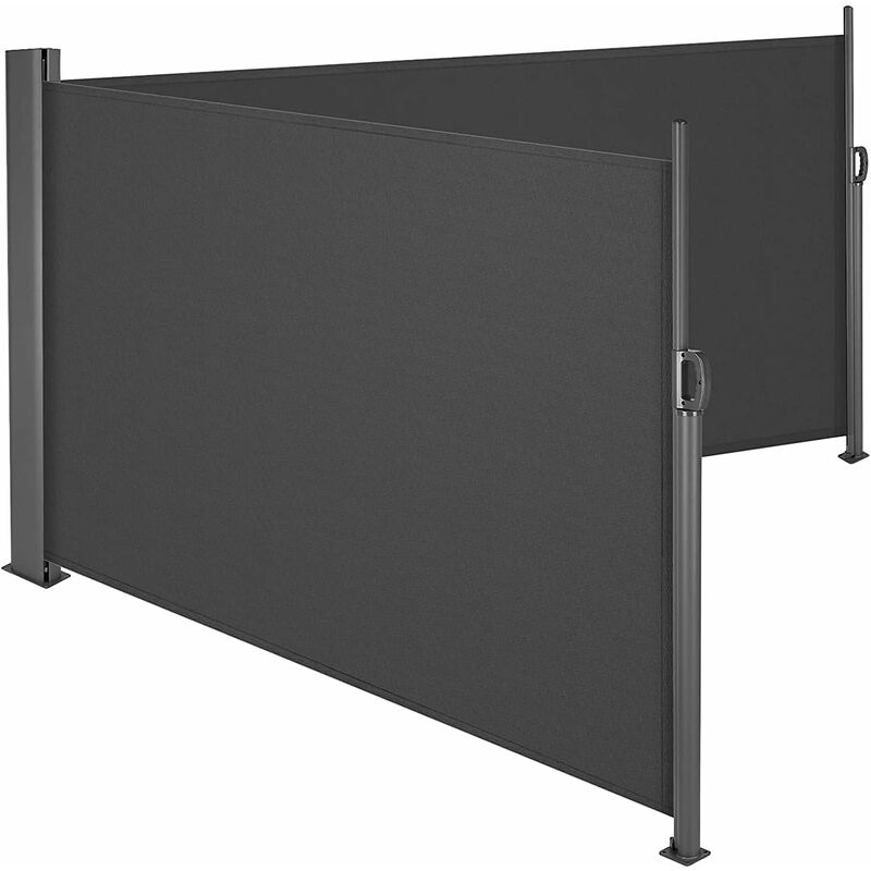 

Femor - Toldo Lateral Retráctil, Toldo Completo de Aluminio, Toldo Portátil, Protección Solar, Extensible para Balcón, Jardín, Terraza, Protección de