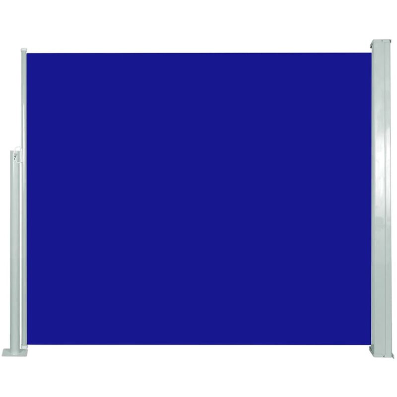 

Toldo lateral retráctil 120x300 cm azul - Azul