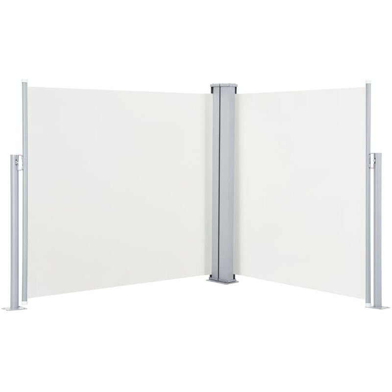 

Toldo lateral retráctil color crema 100x600 cm - Crema