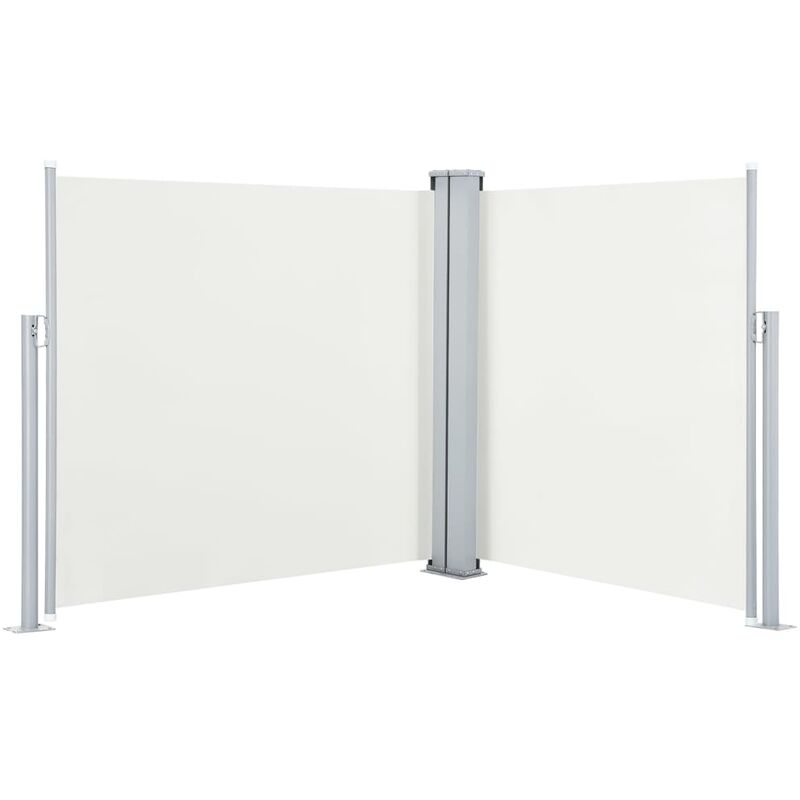 

Toldo lateral retráctil color crema 120x600 cm - Crema
