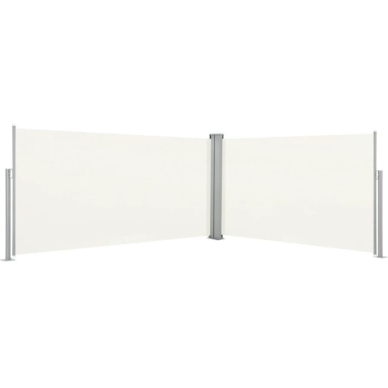 

Toldo lateral retráctil color crema 160x600 cm - Crema
