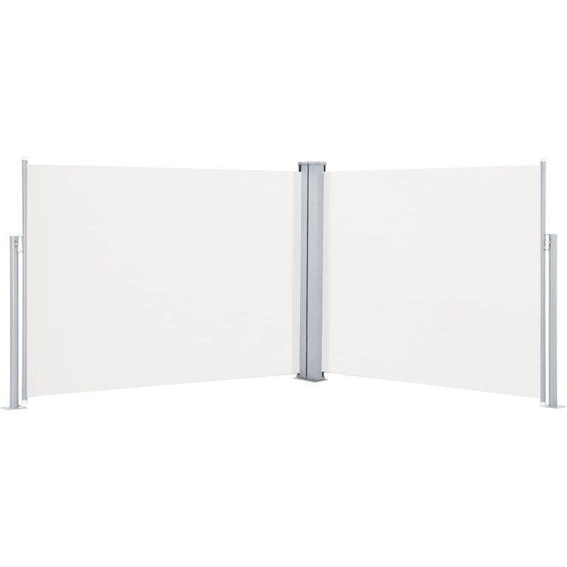 

Toldo lateral retráctil color crema 170x1000 cm - Crema