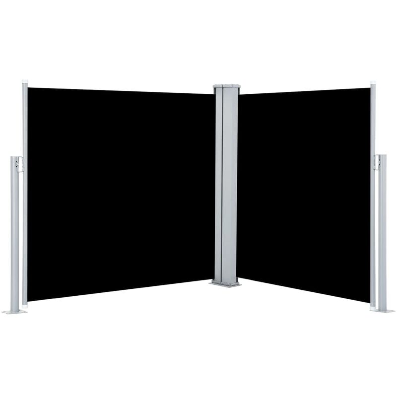 

Toldo lateral retráctil negro 120x600 cm - Negro