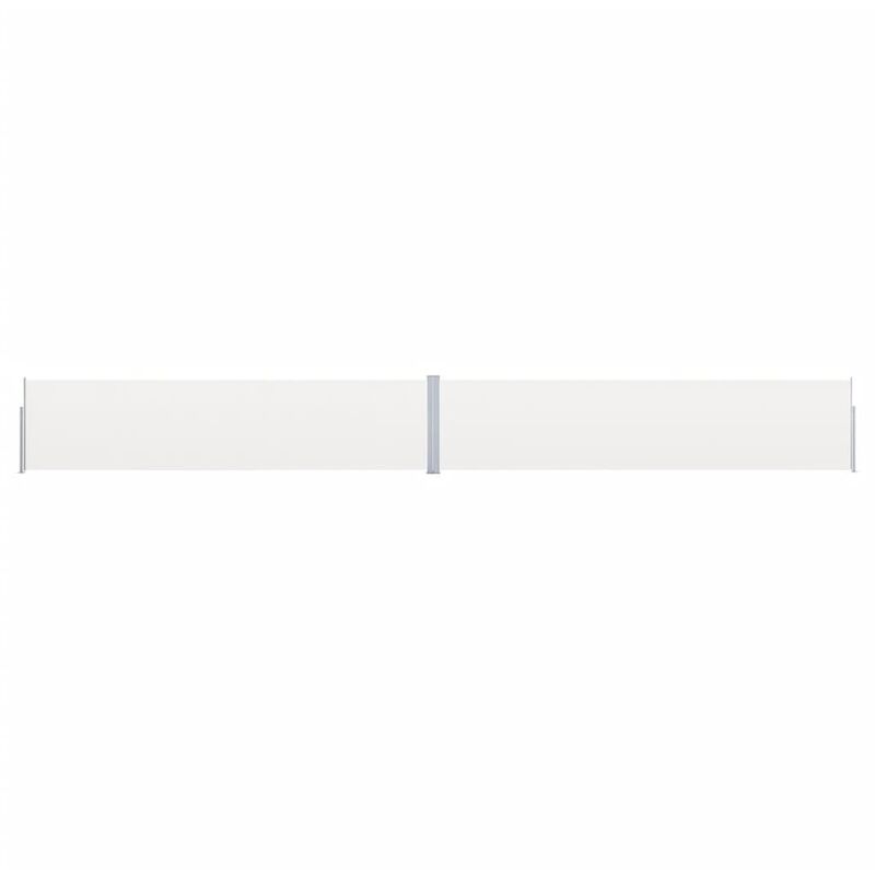 

Toldo lateral retráctil para patio color crema 170x1200 cm - Crema