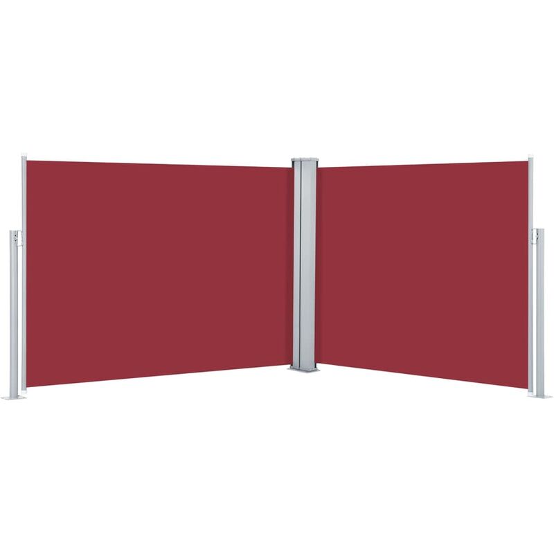 

Toldo lateral retráctil rojo 140x1000 cm - Rojo