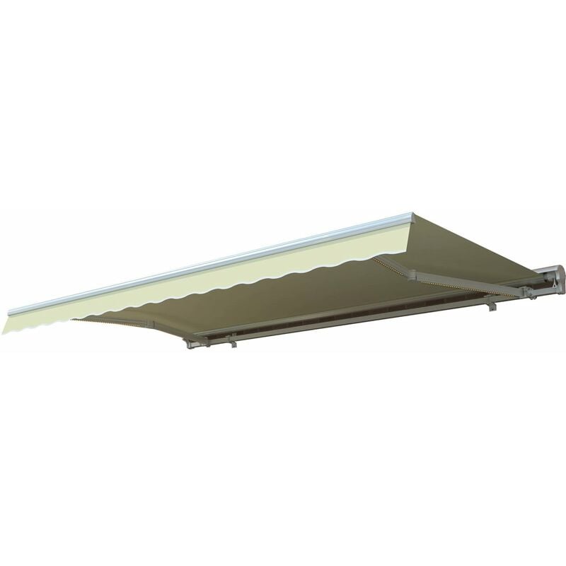 

Toldo motorizado Ombra 4 -3,95 x 3 m - Crudo / Blanco