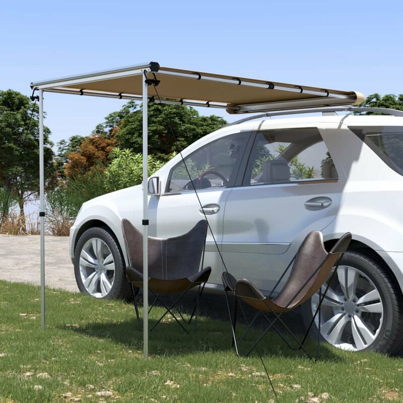 

Happyshopping - Toldo para autocaravanas y caravanas 1,2x2x2,15 m beige