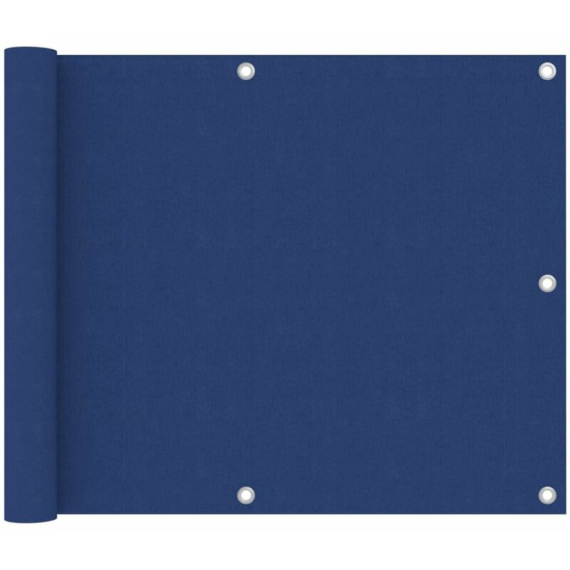 

Toldo para balcon de tela oxford azul 75x300 cm