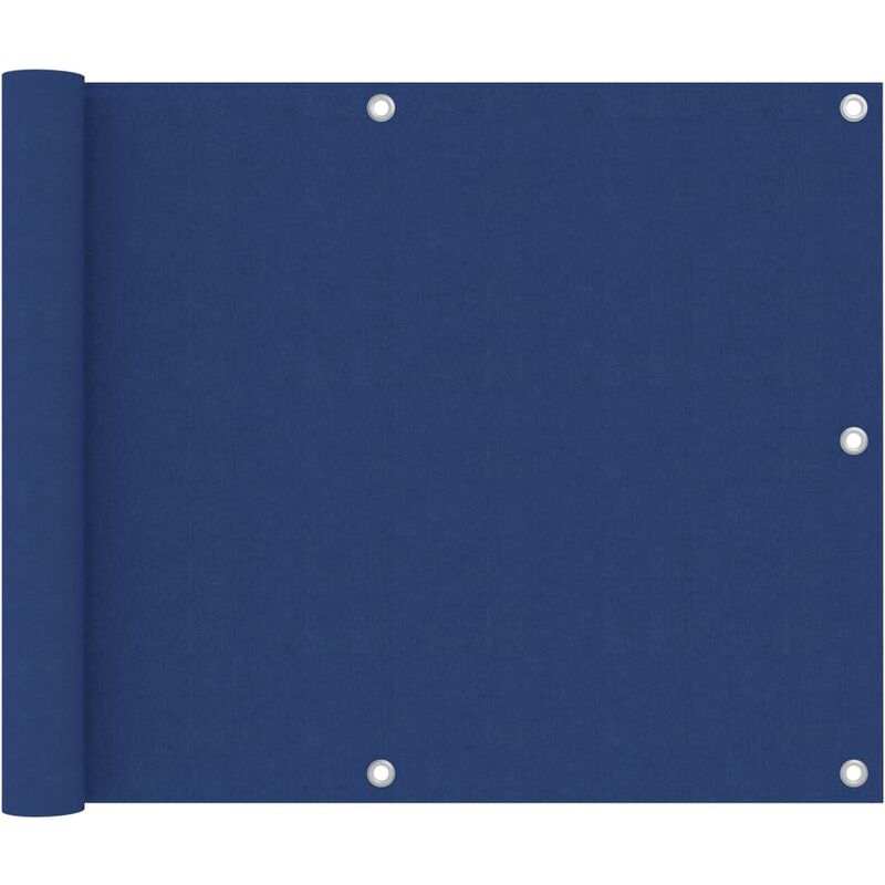 

Youthup - Toldo para balcón de tela oxford azul 75x300 cm - Azul