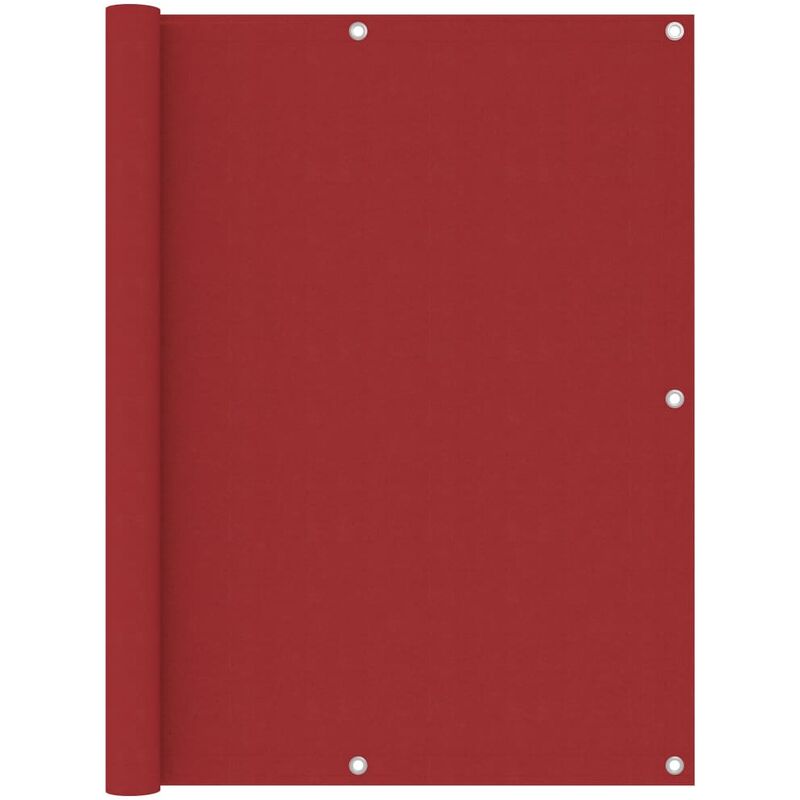 

Youthup - Toldo para balcón de tela oxford rojo 120x500 cm - Rojo