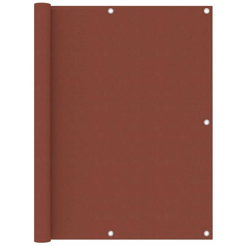 

Toldo para balcon de tela oxford terracota 120x300 cm