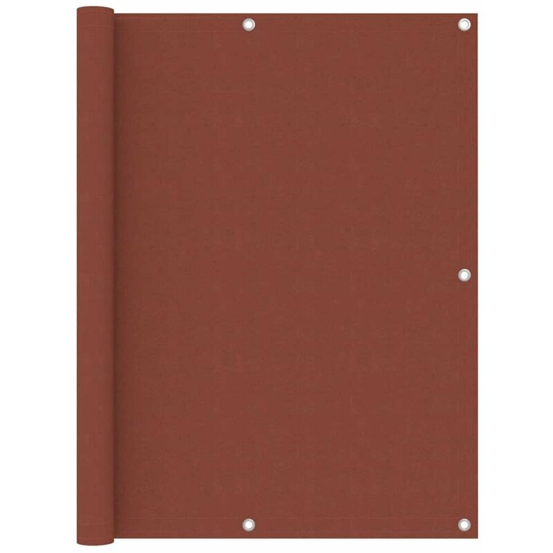 

Toldo para balcon de tela oxford terracota 120x400 cm