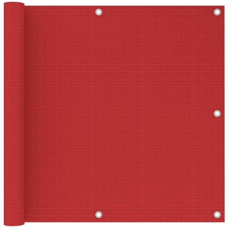 

Toldo para balcón HDPE rojo 90x300 cm - Rojo