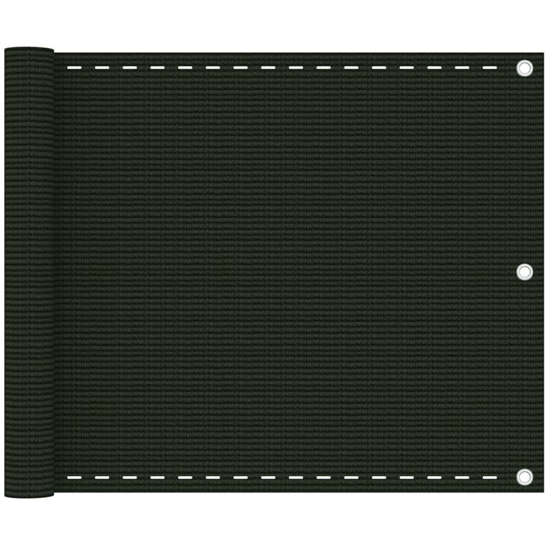

Toldo para balcón HDPE verde oscuro 75x600 cm - Verde