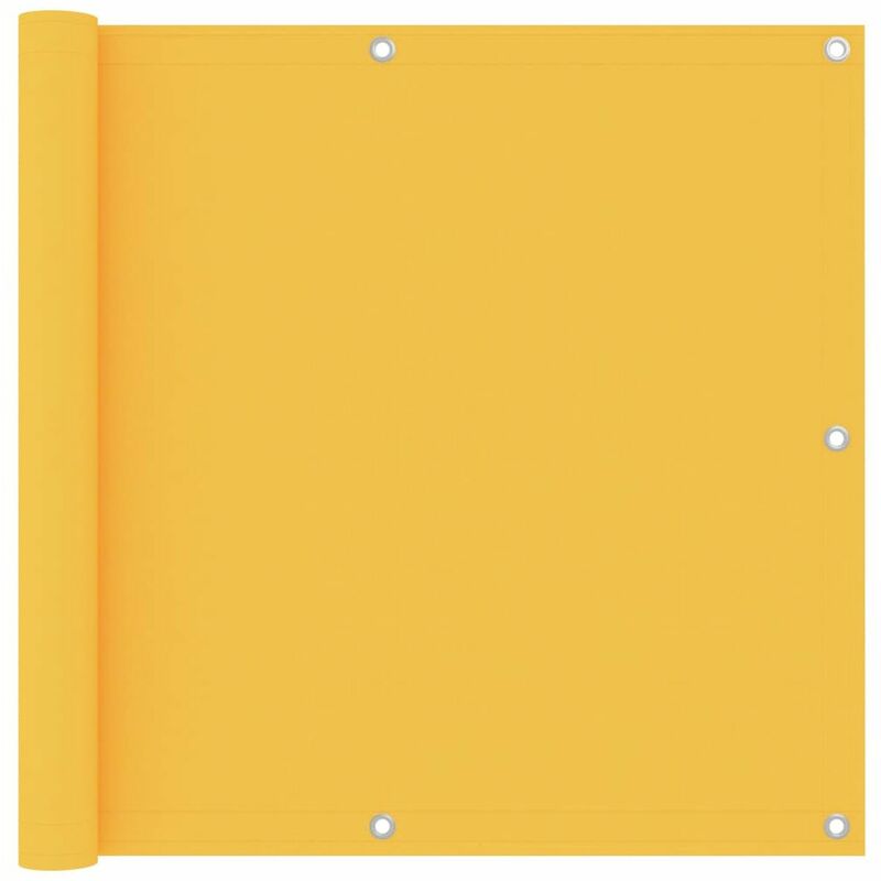 

Toldo para balcon tela oxford amarillo 90x500 cm