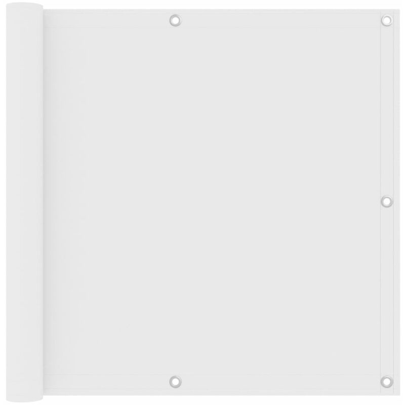 

Toldo para balcon tela oxford blanco 90x600 cm