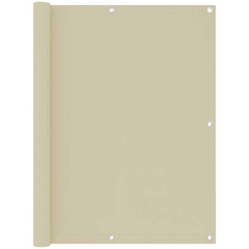

Youthup - Toldo para balcón tela oxford crema 120x300 cm - Crema