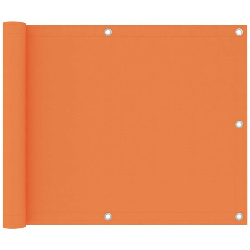 

Toldo para balcon tela oxford naranja 75x300 cm