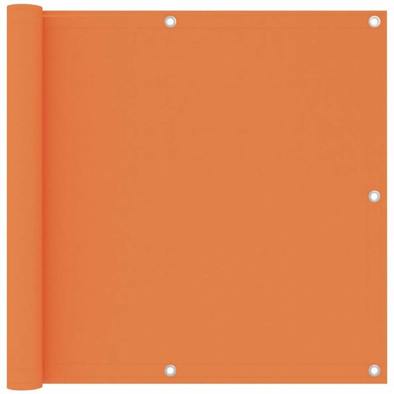

Toldo para balcon tela oxford naranja 90x400 cm