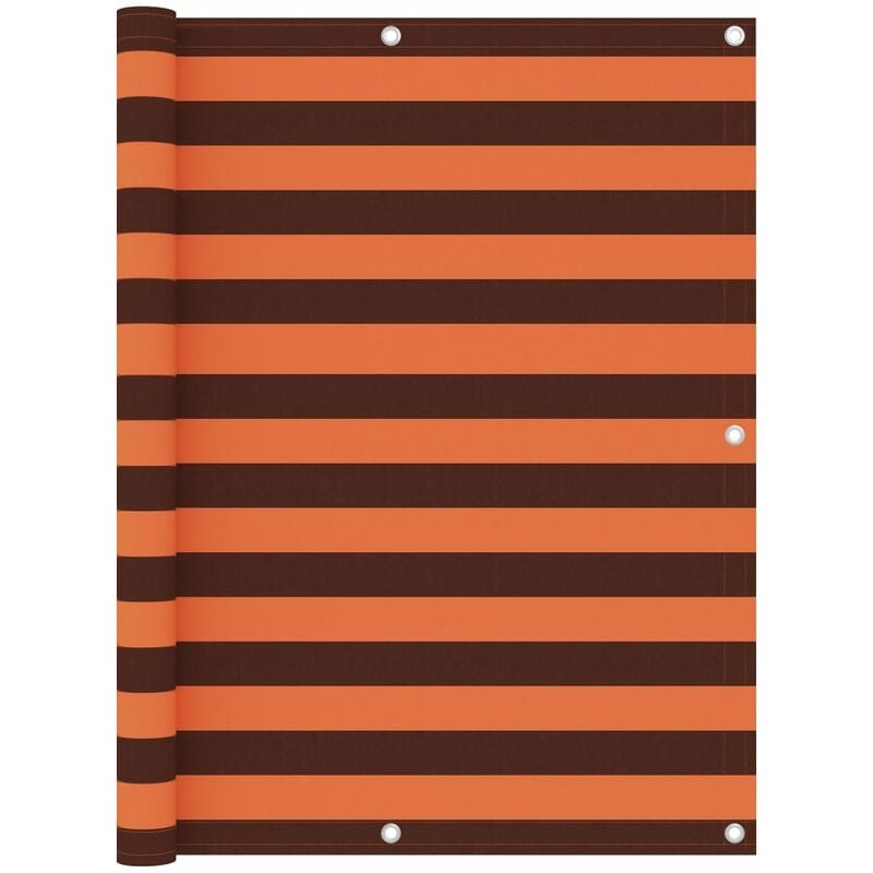 

Youthup - Toldo para balcón tela oxford naranja y marrón 120x300 cm - Multicolor