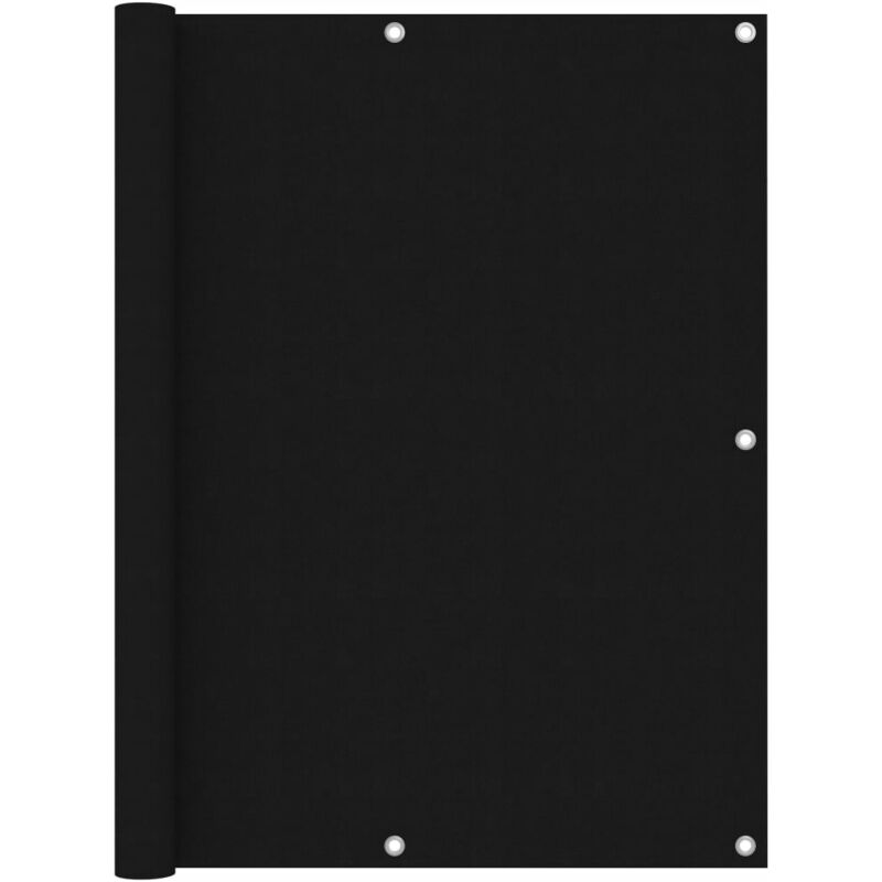 

Toldo para balcón tela oxford negro 120x400 cm - Negro