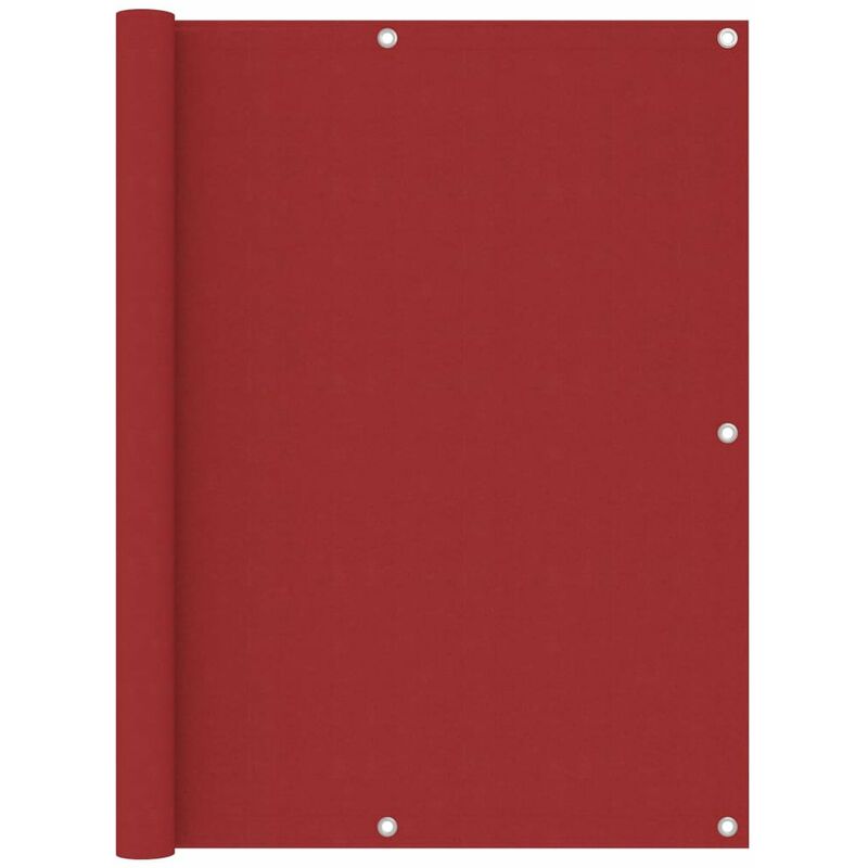 

Toldo para balcon tela oxford rojo 120x400 cm