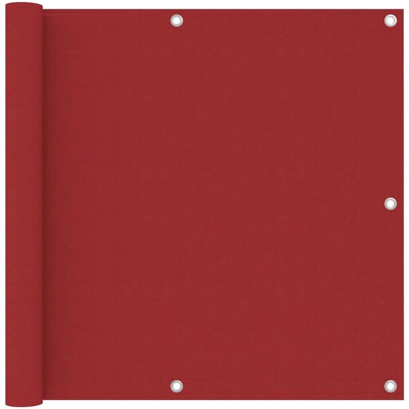 

Toldo para balcón tela oxford rojo 90x500 cm - Rojo