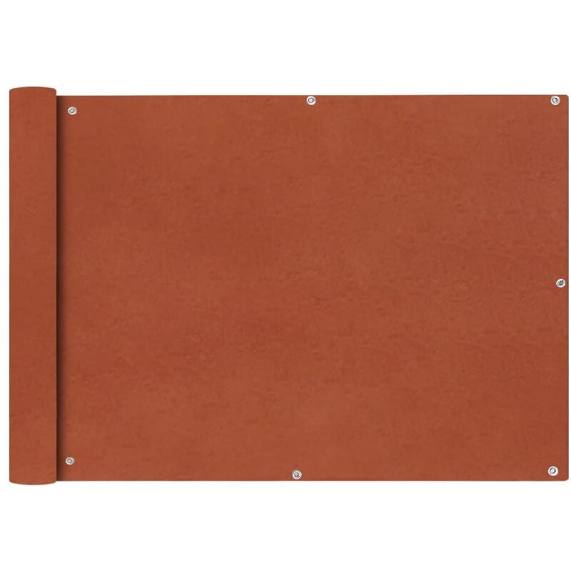 

Toldo para balcón tela oxford terracota 75x400 cm - Naranja