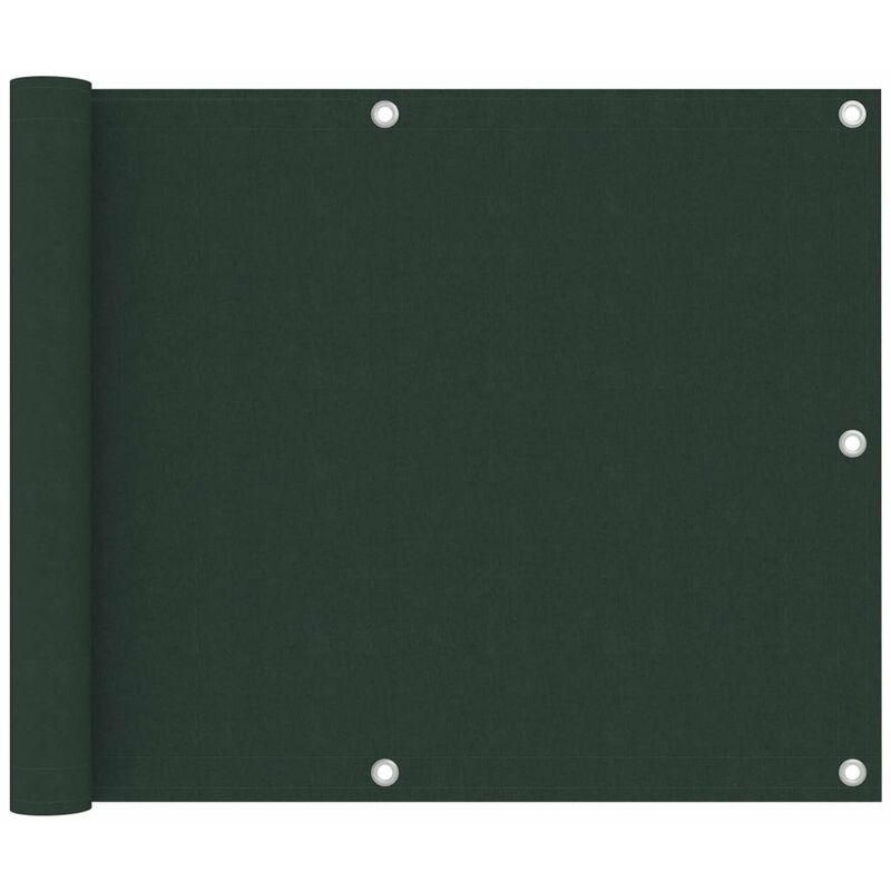 

Toldo para balcon tela oxford verde oscuro 75x400 cm