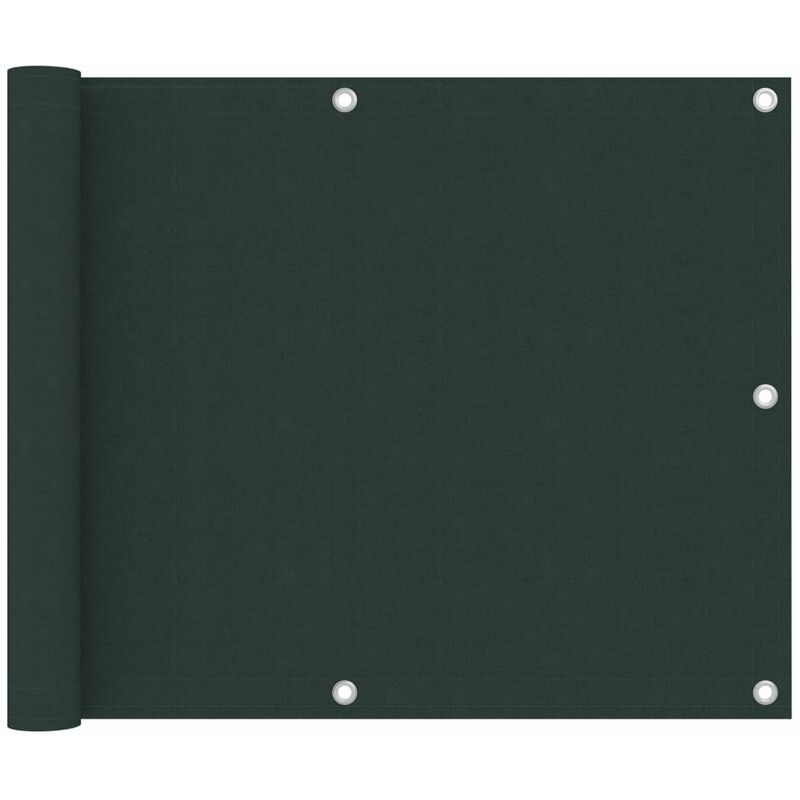

Toldo para balcon tela oxford verde oscuro 75x600 cm