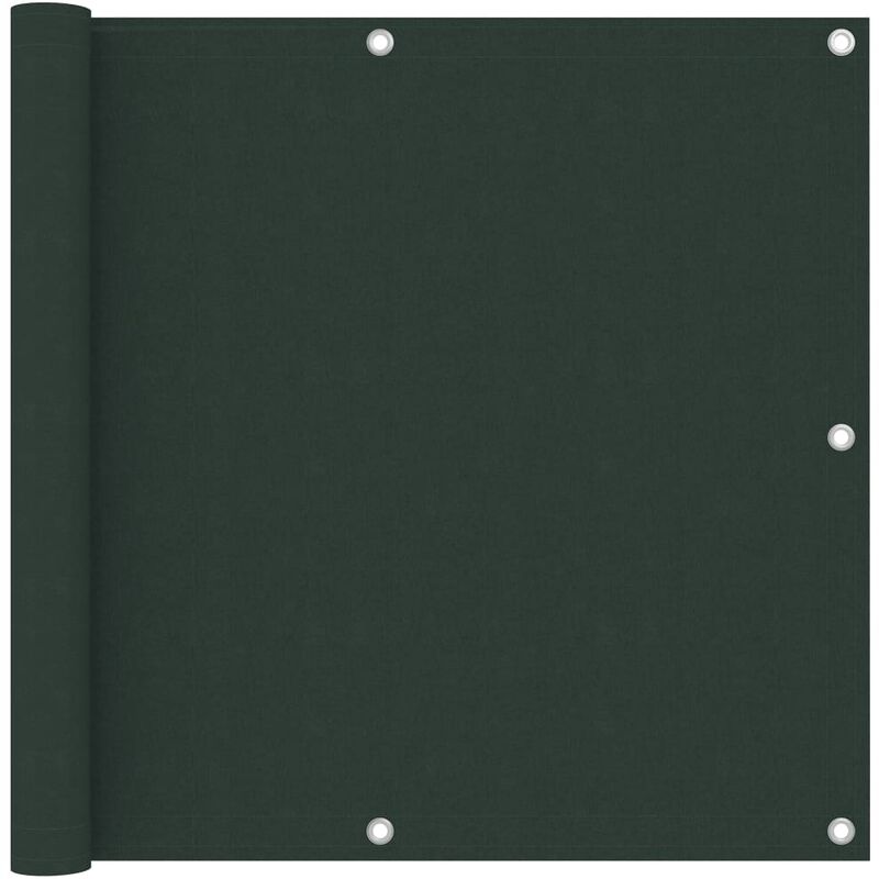 

Youthup - Toldo para balcón tela oxford verde oscuro 90x300 cm - Verde