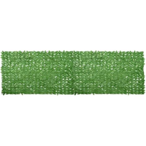 Toldo para balcón con hojas verde 500x150 cm