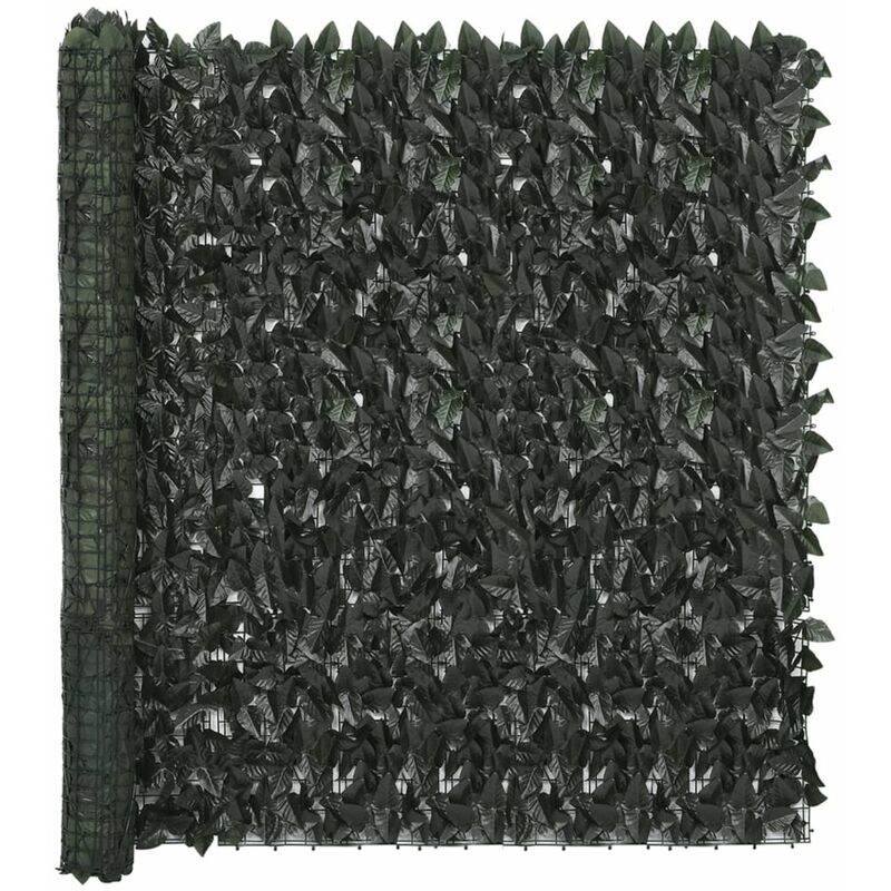 

Toldo para balcon con hojas verde oscuro 300x150 cm