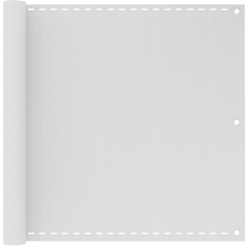

Toldo para balcon HDPE 90x600 cm blanco
