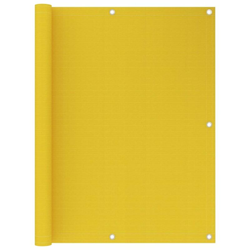 

Toldo para balcon HDPE amarillo 120x500 cm