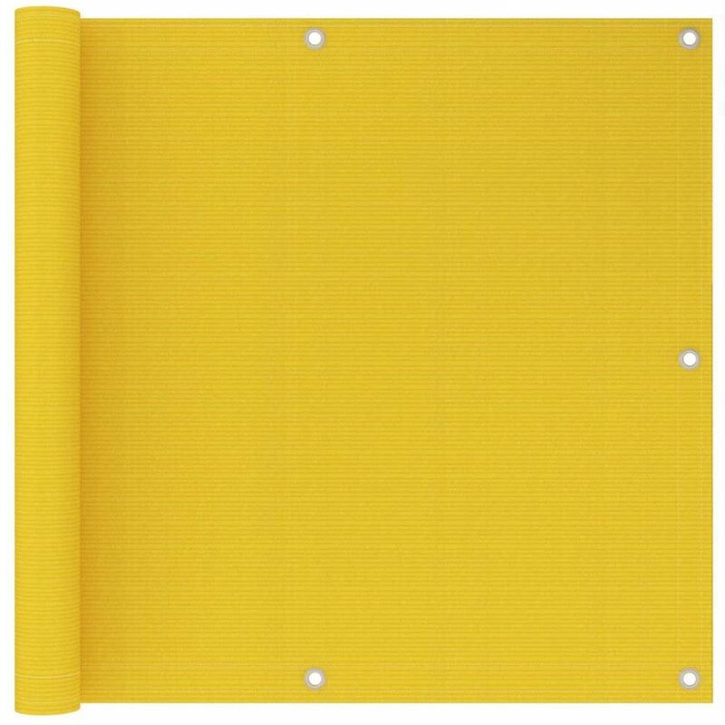 

Toldo para balcon HDPE amarillo 90x500 cm