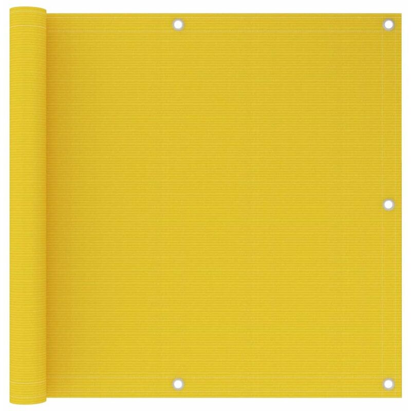 

Toldo para balcon HDPE amarillo 90x600 cm