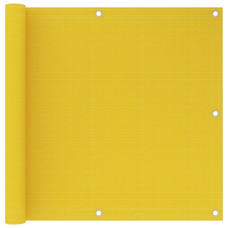 

Toldo para balcón HDPE amarillo 90x600 cm