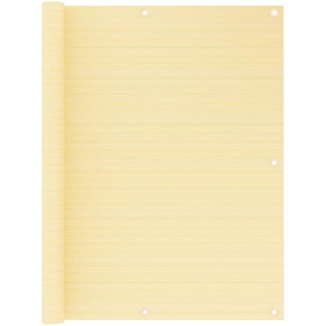 Toldo para balcón HDPE beige 120x300 cm