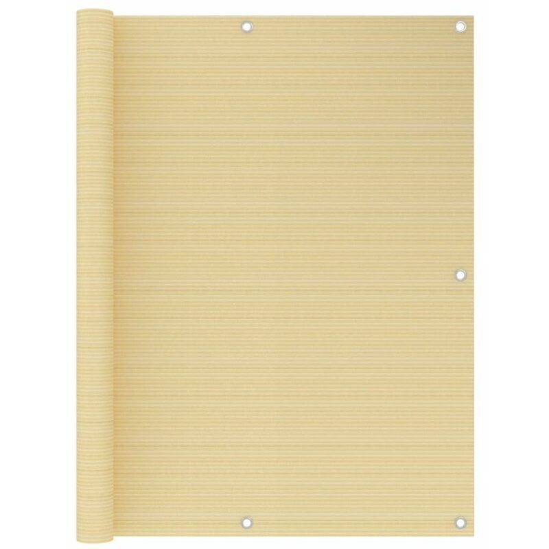 

Toldo para balcon HDPE beige 120x400 cm