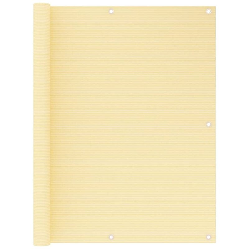 

Toldo para balcón HDPE beige 120x500 cm