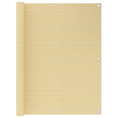 Toldo para balcón HDPE beige 120x600 cm