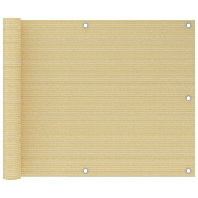 

Toldo para balcon HDPE beige 75x300 cm