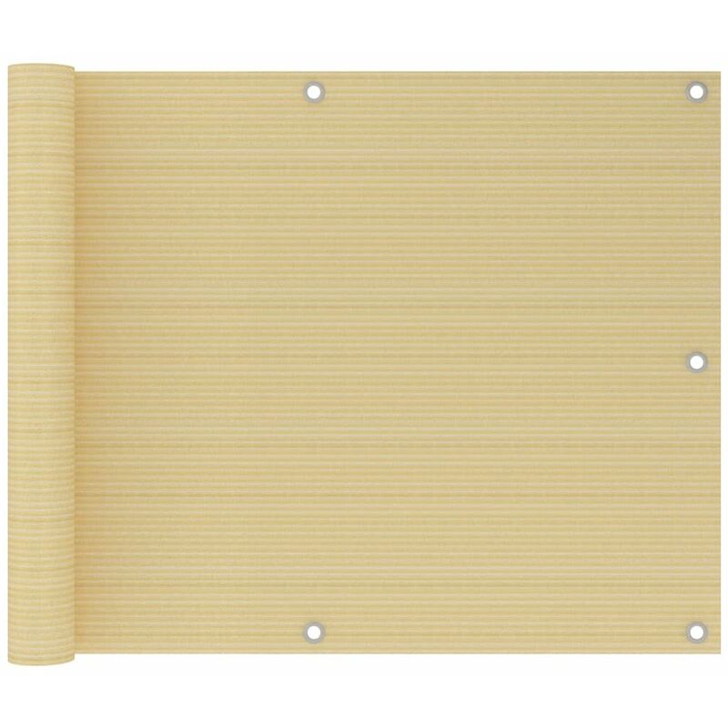 

Toldo para balcon HDPE beige 75x600 cm