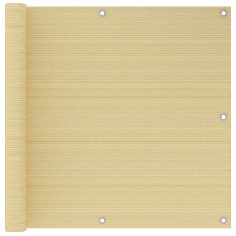 

Toldo para balcon HDPE beige 90x300 cm
