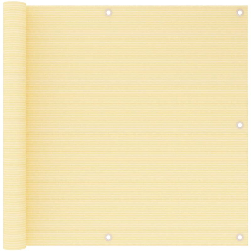 

Toldo para balcón HDPE beige 90x600 cm