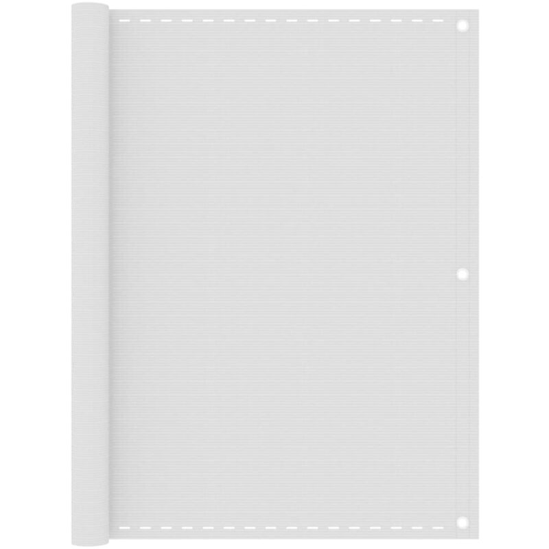 

Toldo para balcon HDPE blanco 120x400 cm